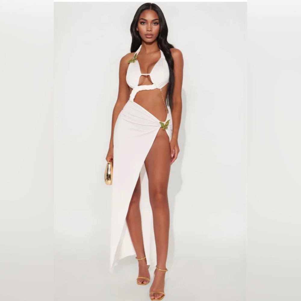 Fashion Nova To the Limit Maxi Dress